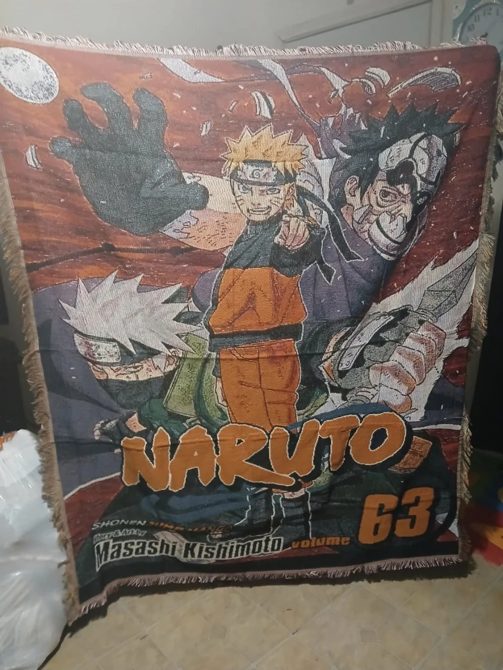Anime Naruto Wall Tapestry Or Blanket